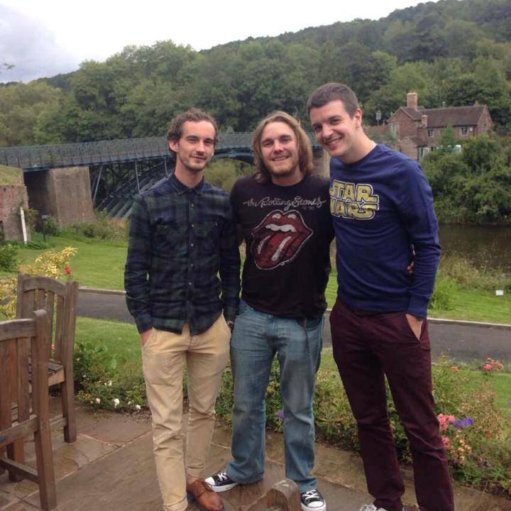 Rorz, Ben and Wig in Ironbridge